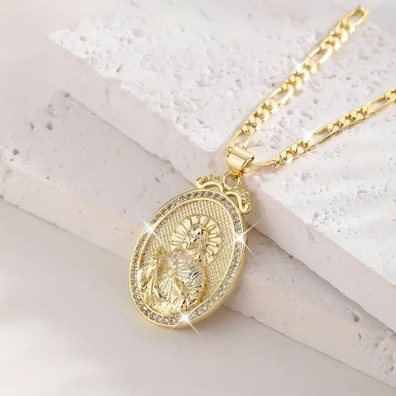 Colar com Medalha de Jesus Cristo