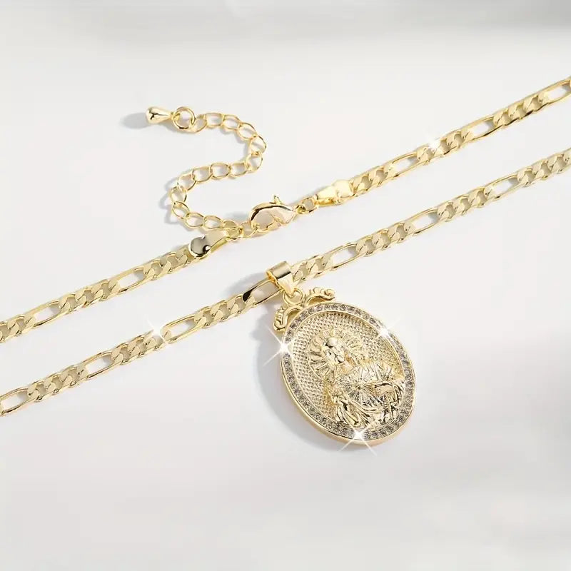 Colar com Medalha de Jesus Cristo