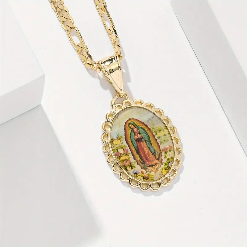 Colar com Medalha Sagrada