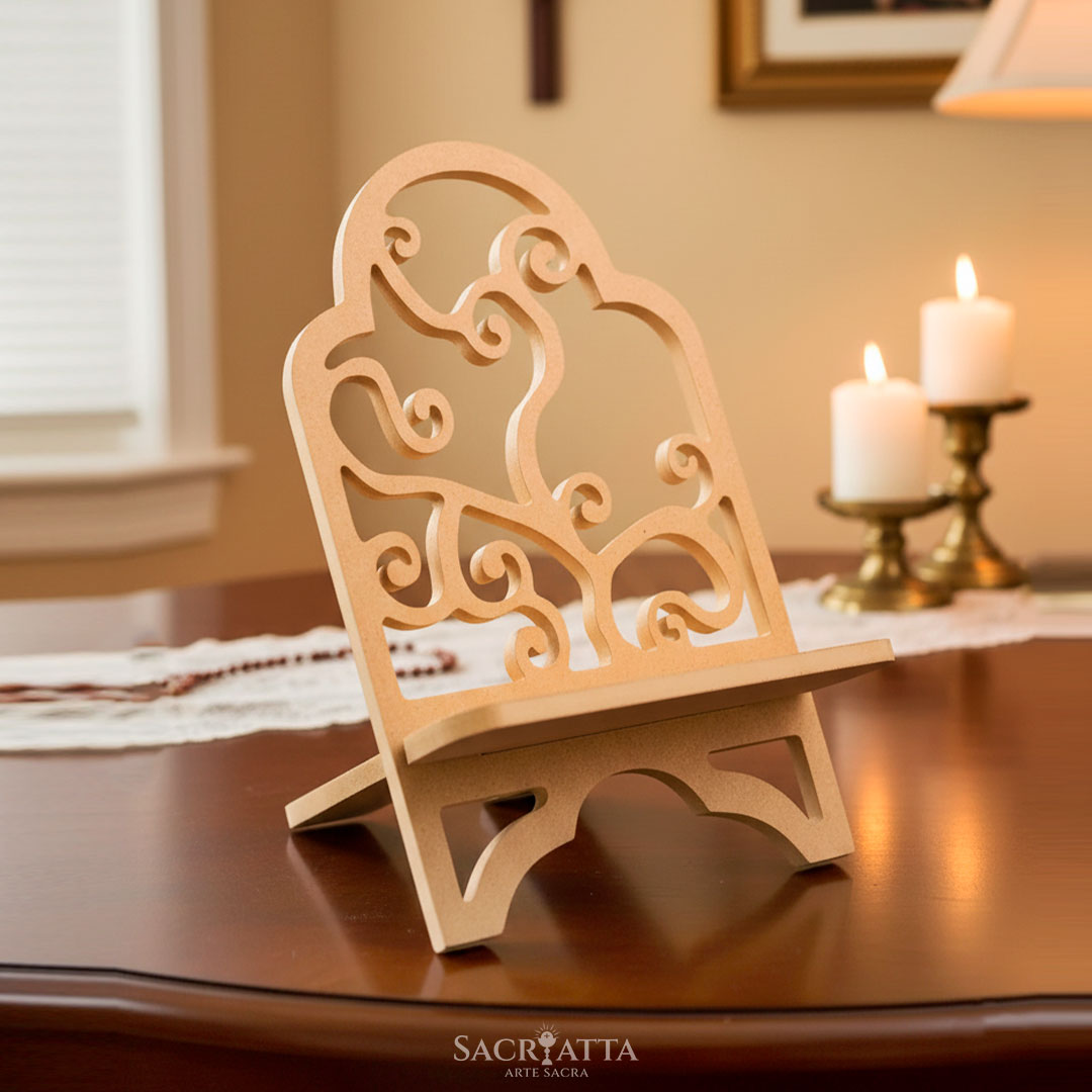 Porta Bíblia em MDF Arabesco