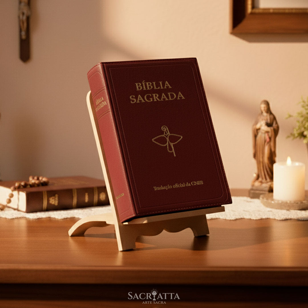 Porta Bíblia em MDF Nossa Senhora Aparecida