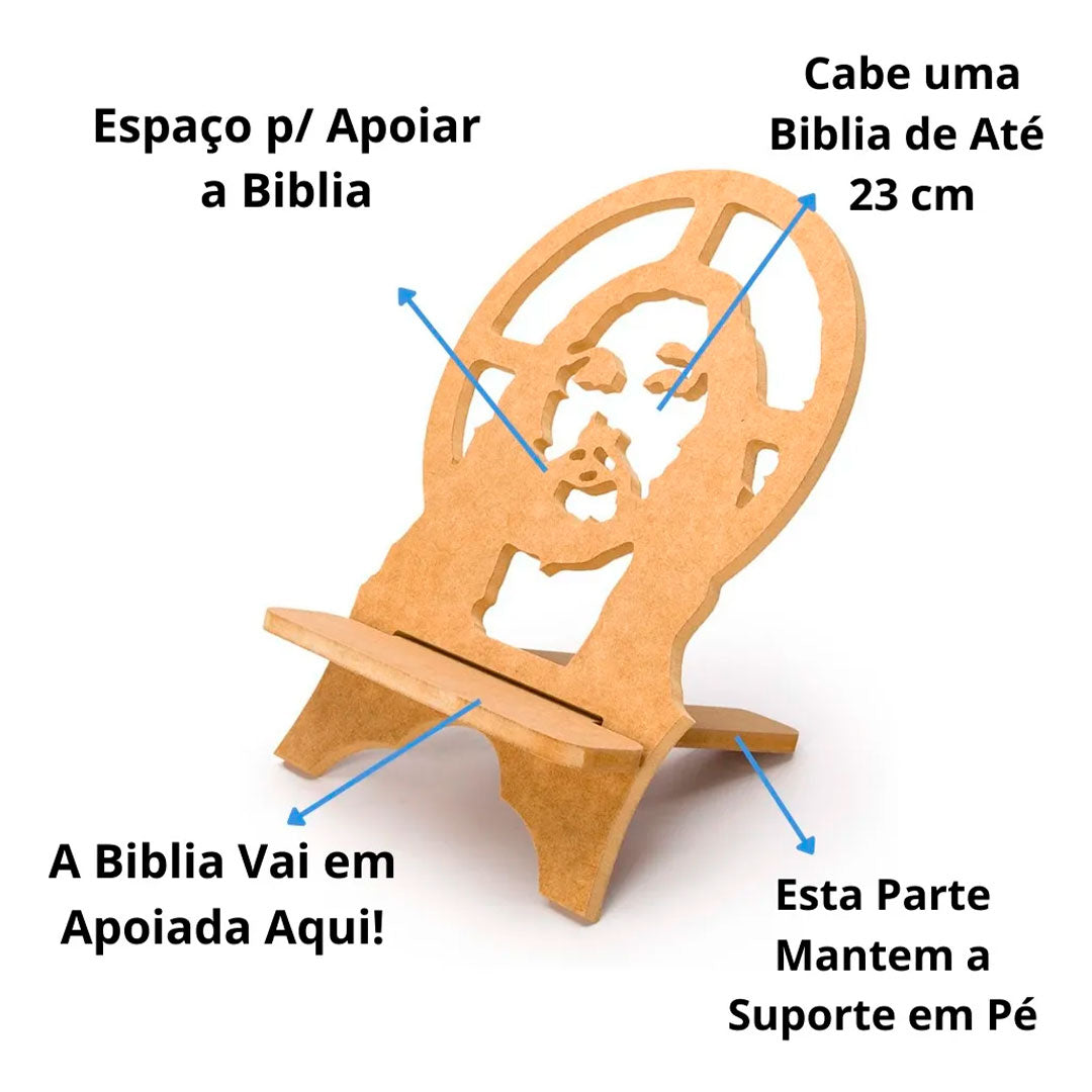 Porta Bíblia em MDF Resplendor