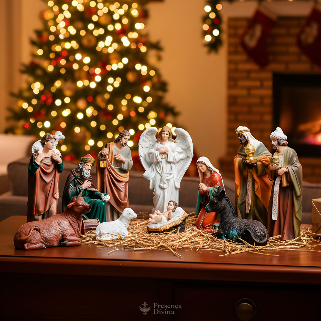 Presépio Natal Completo 11 Peças - Edição Especial®