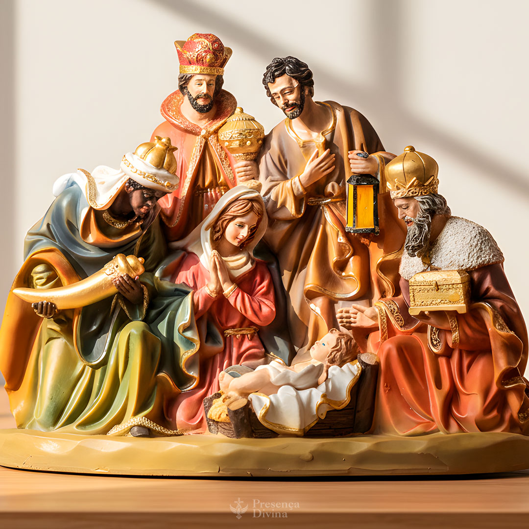 Imagem Presépio Natalino 40x30cm