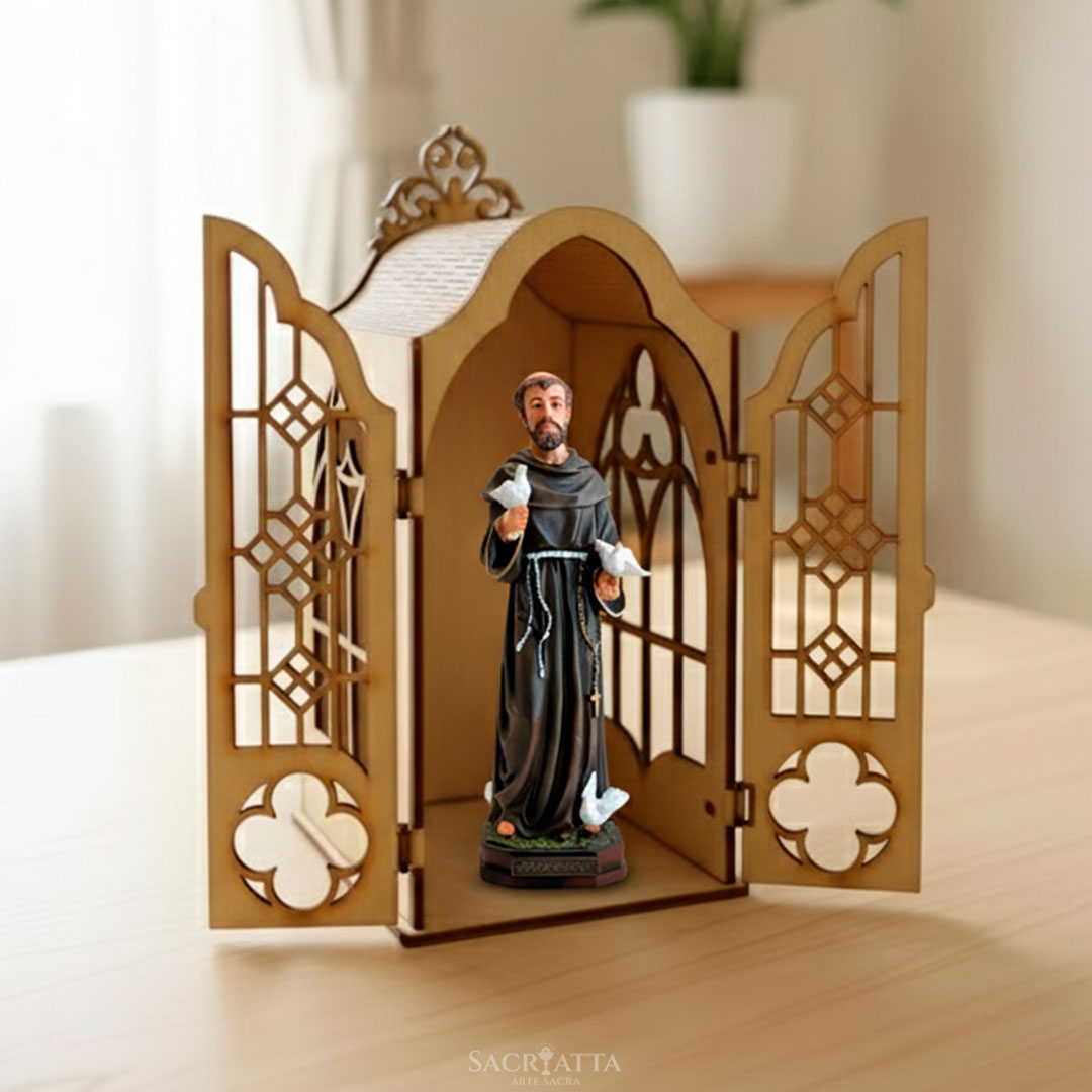 Capela Oratório MDF Gótico