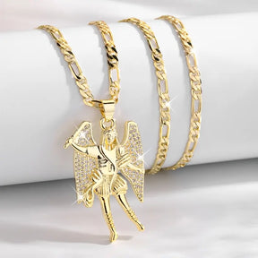 Colar com Pingente de São Miguel Arcanjo