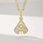 Colar com Pingente Nossa Senhora Aparecida