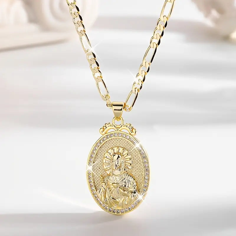 Colar com Medalha de Jesus Cristo