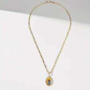 Colar com Medalha Sagrada