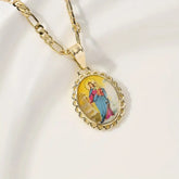 Colar com Medalha Sagrada