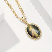 Colar com Medalha Sagrada