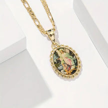 Colar com Medalha Sagrada