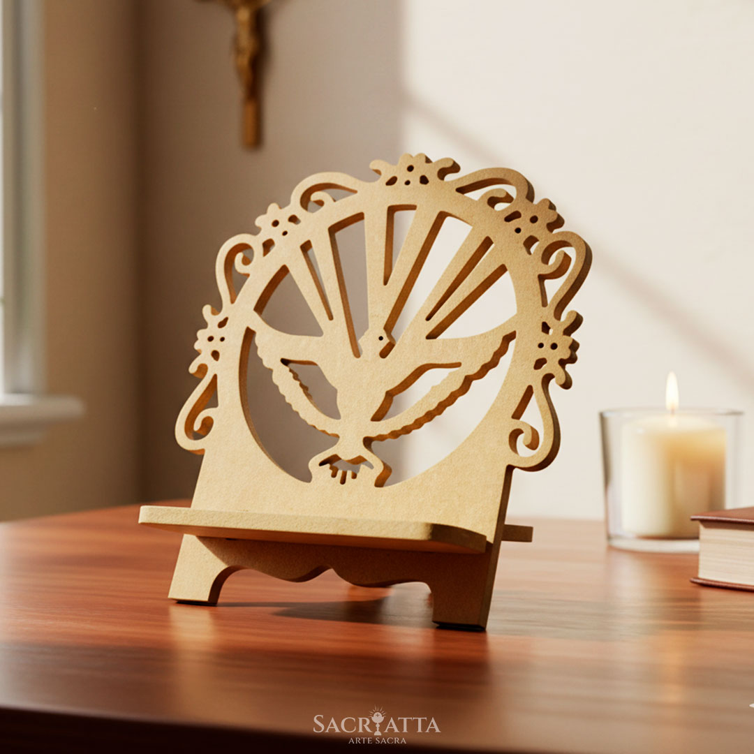 Porta Bíblia em MDF Carisma