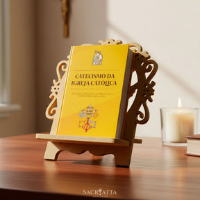 Porta Bíblia em MDF Carisma