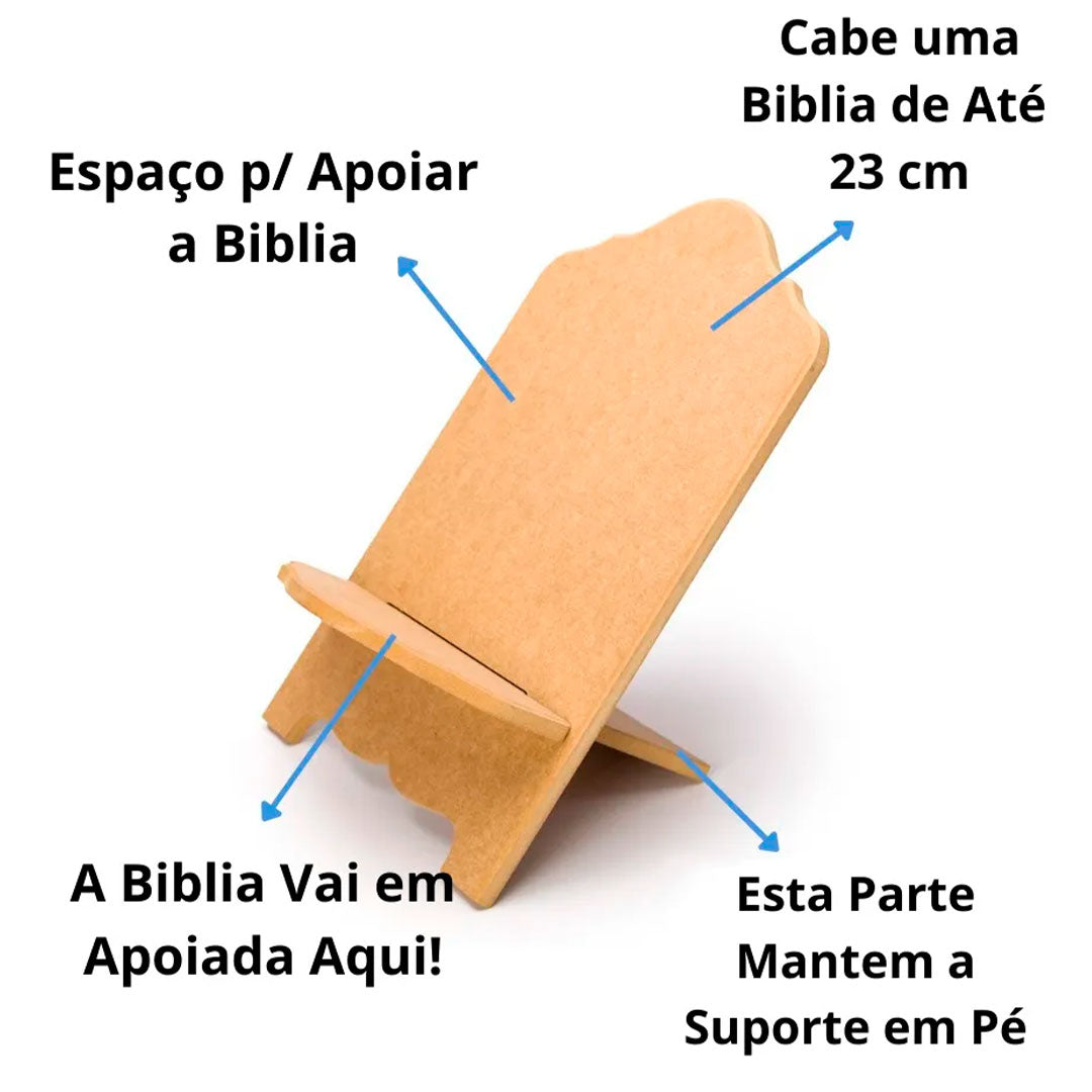 Porta Bíblia em MDF Clássico