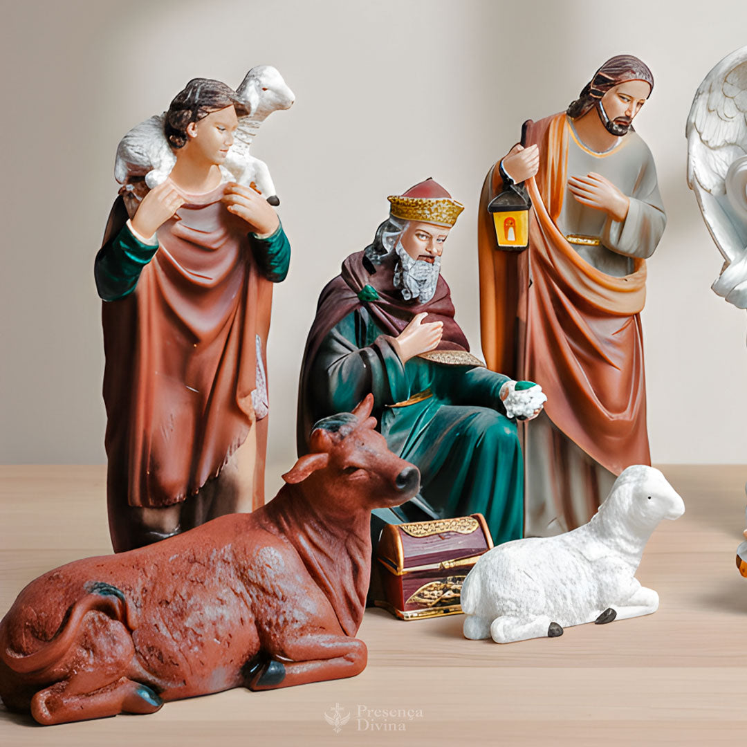 Presépio Natal Completo 11 Peças - Edição Especial®