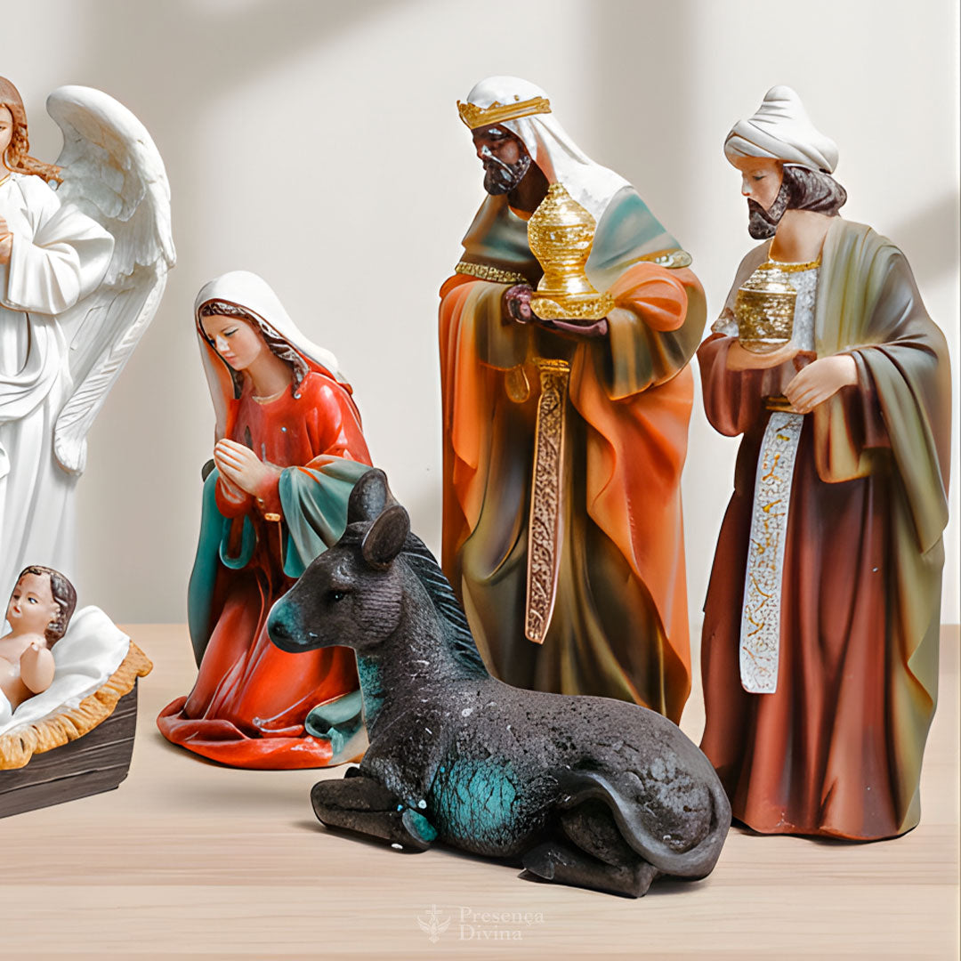 Presépio Natal Completo 11 Peças - Edição Especial®