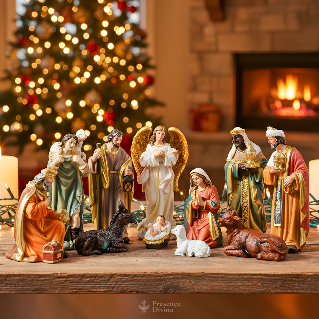 Presépio Natal Completo 11 Peças