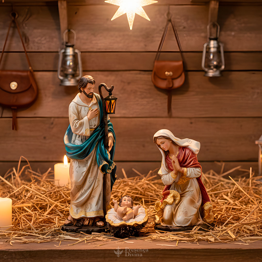 Presépio Sagrada Família 3 Peças