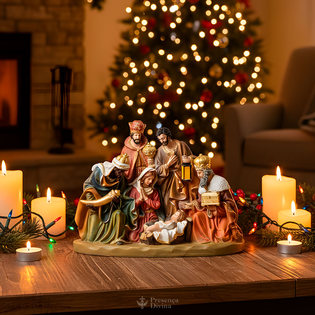 Imagem Presépio Natalino 40x30cm