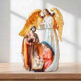Imagem Presépio Sagrada Família com Anjo