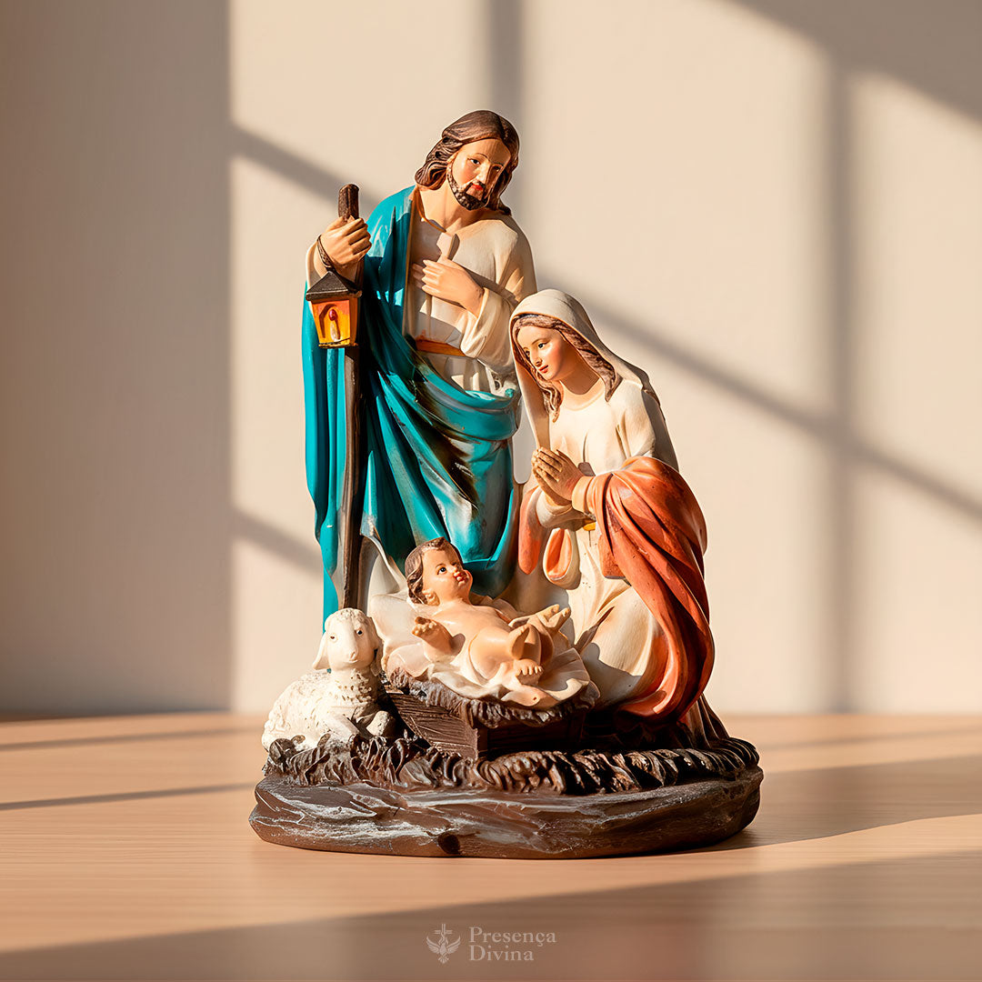 Imagem Presépio Natal Sagrada Família