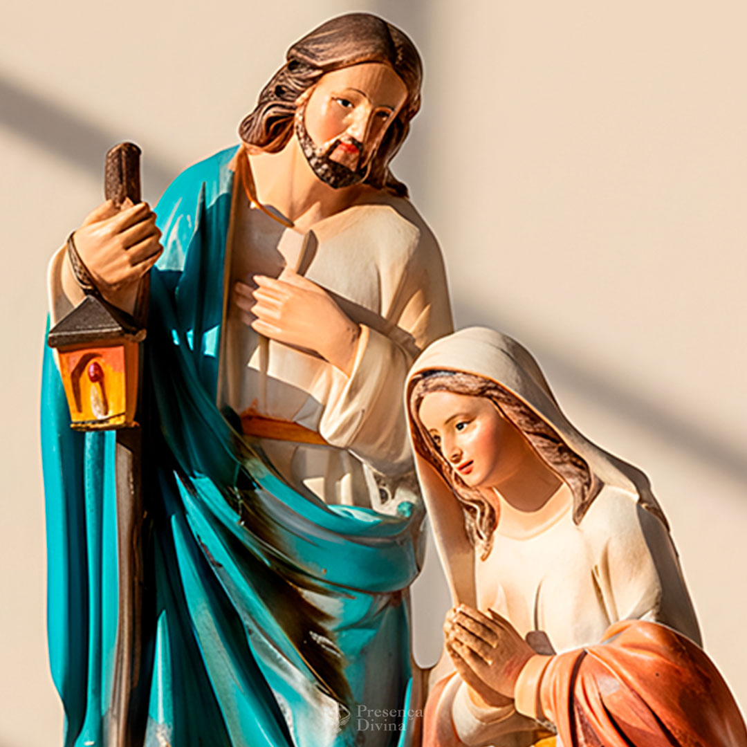 Imagem Presépio Natal Sagrada Família