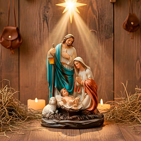 Imagem Presépio Natal Sagrada Família