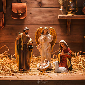 Presépio Sagrada Família 5 Peças