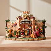 Imagem Presépio Natal Completo com Estábulo