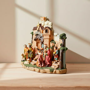 Imagem Presépio Natal Completo com Estábulo